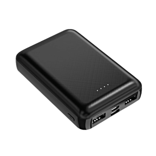 BergHeat Powerbank 5.000 mAh in Schwarz, freigestellt